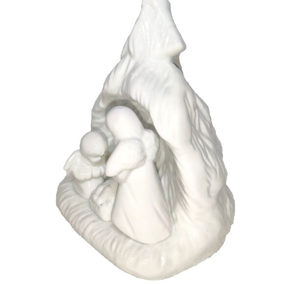 Vintage Christmas Around The World Lighted Nativity Bone China, pre-owned - Picture 4 of 10